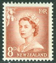 Nya Zeeland – M  339 Elisabeth II, 8 P **
