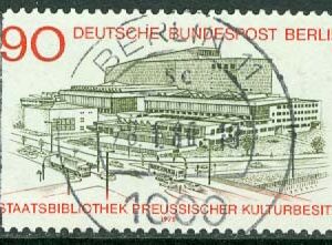 Berlin – M  577 Invigning av stadsbiblioteket, 1 kpl stpl
