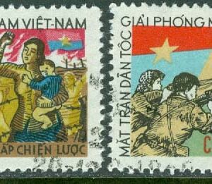 Vietnam Vietcong – M    4-5 Nationella Befrielsefronten 3 år, 2 kpl stpl