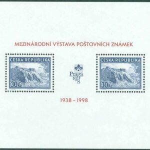 Tjeckien – M BL    6 Int. Frim.utst. PRAGA 98, block kpl **