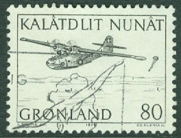 Grönland – F   98 Postflygplan – Catalina, 1 kpl stpl