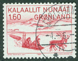Grönland – F  128 Jens Kreutzmann, 1 kpl stpl