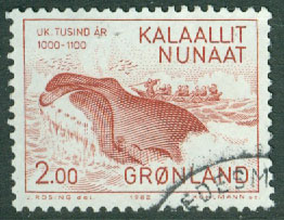 Grönland – F  138 1000-årsserien II, 2.00 kr stpl