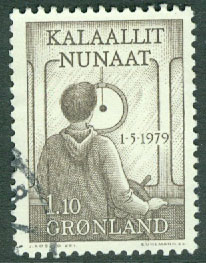 Grönland – F  115 Självstyre, 1 kpl stpl
