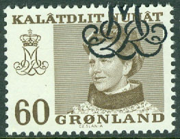 Grönland – F   85 Drottning Margarethe, 60 öre