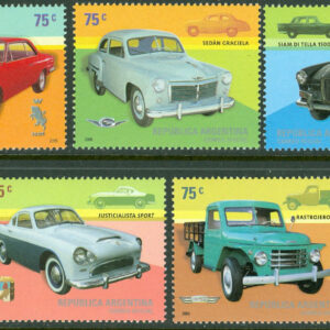 Argentina – M 2959-2963 Inhemsk bilindustri, 5 kpl **