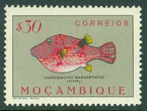Mocambique – M  389 Inhemska fiskar, 0,30 E **