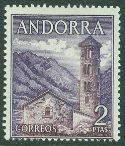 Andorra Sp – M   62 Landskap, 2 Pta **