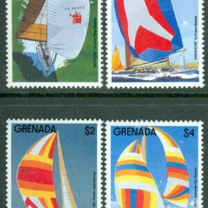 Grenada – M 2463, 2466, 2468-2469 Seglingsregatta, 4 ol **