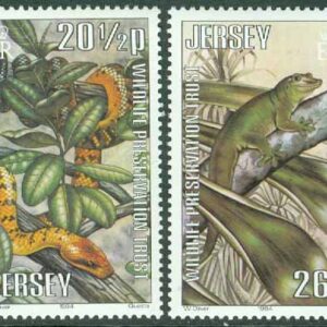 Jersey – M  316-317 Skydda vilda djur, orm. ödla, 2 ol **