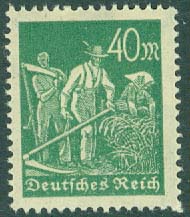 Deutsches Reich – M  244 Skördearbetare, 40 m **