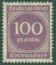 Deutsches Reich – M  268 Siffertyp, 100 m **