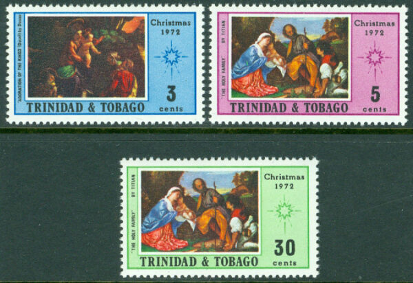 Trinidad & Tobago - M  311-313 Jul 1972, 3 kpl **