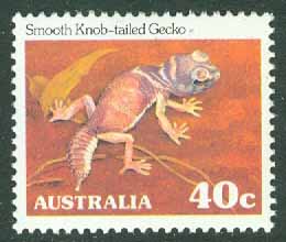 Australien – M  784 C Utrotningshotade djur, Nephrurus laevis, 40 C **