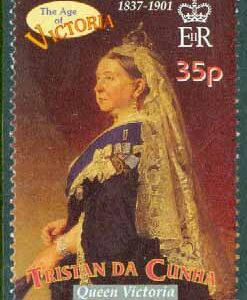 Tristan da Cunha – M 712 Drottning Victoria död 100 år, 35 P **