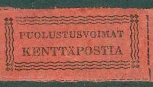 Finland – F F 1 Fältpostmärke 1941, 1 kpl*