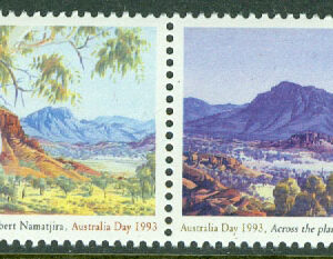 Australien – M 1329-1330 Nationaldagen 1993, par kpl **