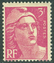 Frankrike – M  792 Marianne, 3 Fr **