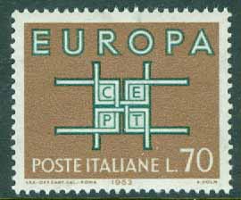 Italien – M 1150 Europa CEPT 1963, 70 L **
