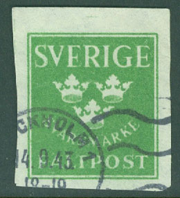 F M   11A Svarsmärke stpl 1943
