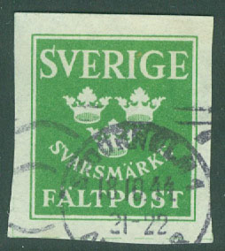 F M   11A Svarsmärke stpl 1944