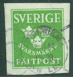 F M   11A Svarsmärke stpl 1944