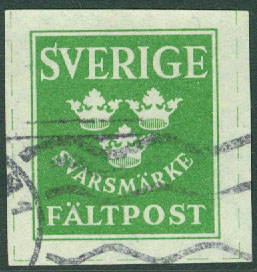 F M   11A svarsmärke stämplat
