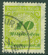 Deutsches Reich – M  328 A Siffertyp 10 Mrd M stpl