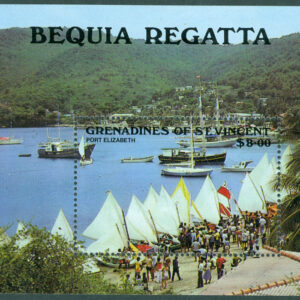 St. Vincent Grenadines – M BL  32 Segling, Bequia Regattan, Block **