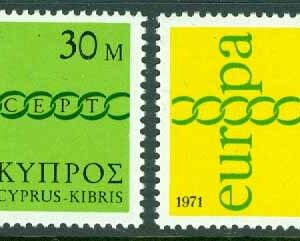 Cypern – M  359-361 Europa CEPT 1971, 2 kpl **