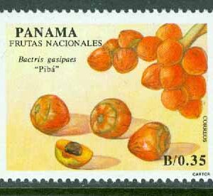 Panama – M 1703 – 1705 Inhemska Frukter bla Byrsonima crassifolia, 3 kpl **