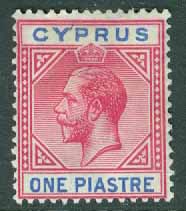 Cypern – M   61b Kung George V, 1 Pia *