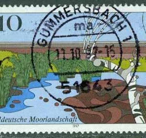 Tyskland – M 1945 Nordtyskt Moorlandskap, 110 Pf stpl