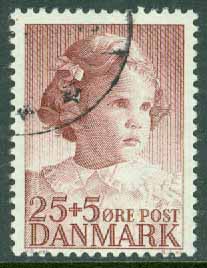 Danmark – F  350 Prinsessan Anne-Marie, 1 kpl stpl