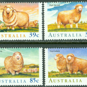 Australien – M 1146-1149 Får, 4 kpl **
