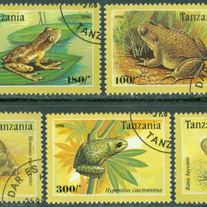 Tanzania – M 2264-2270 Groddjur, 7 kpl stpl