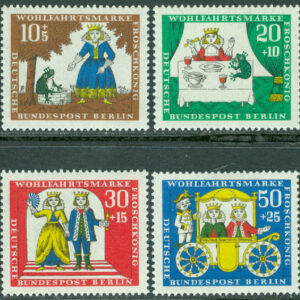 Berlin – M  295-298 Välfärd – Sagor av Bröderna Grimm III, 4 kpl **