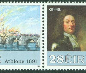 Irland – M  761-762 Minnen bla Freden vid Limerick, 2 kpl **