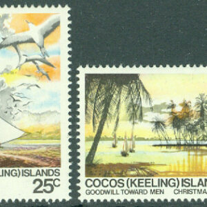 Cocos Islands – M   48-49 Jul 1979, Måsar, segelbåtar, 2 kpl **