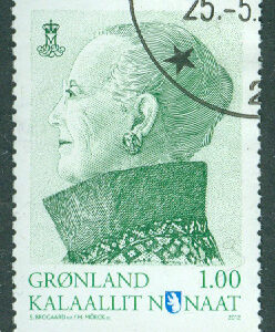 Grönland – F  583 Margrete III, 1.00 kr stpl