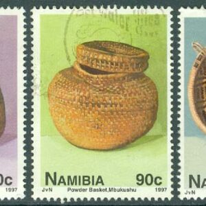 Namibia – M  850-851, 853 Korgar, 3 ol stpl