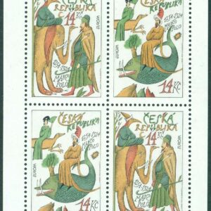 Tjeckien – M   36-37 Europa 1994. Upptäckter och uppfinningar, miniark kpl **