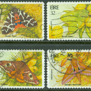 Irland – M  865-868 Fjärilar, 4 kpl stpl