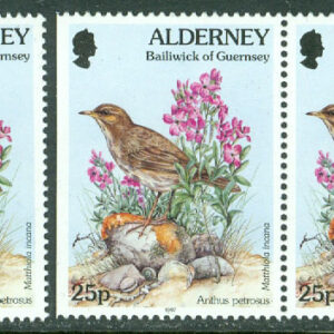 Alderney – M  101 A + Dl/Dr Strandpipare och lövkoja, 3 ol **