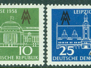 DDR – M  649-650 Leipzigs höstmässa, 2 kpl **