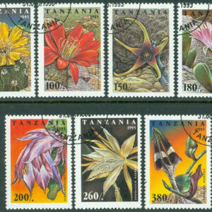 Tanzania – M 2160-2166 Kaktusar, 7 kpl stpl