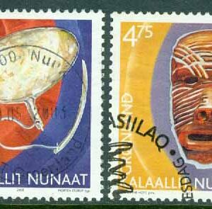 Grönland – F  378-379 Arv och kultur III, 2 kpl stpl