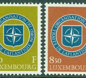 Luxemburg – M  604-605 NATO 10 år, 2 kpl **