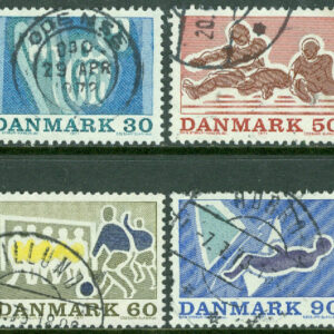 Danmark – F  539-542 Sport, 4 kpl stpl