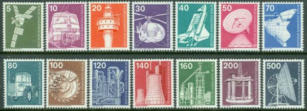 Berlin - M  494-507 Industri och teknik, 14 kpl **